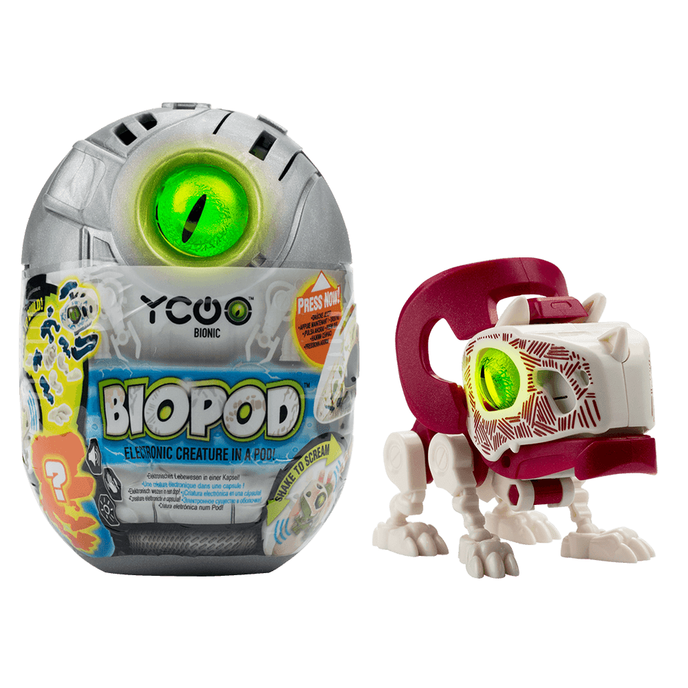 BIOPOD SINGLE PACK (TRICERATOPS) - SILVERLIT ROBO